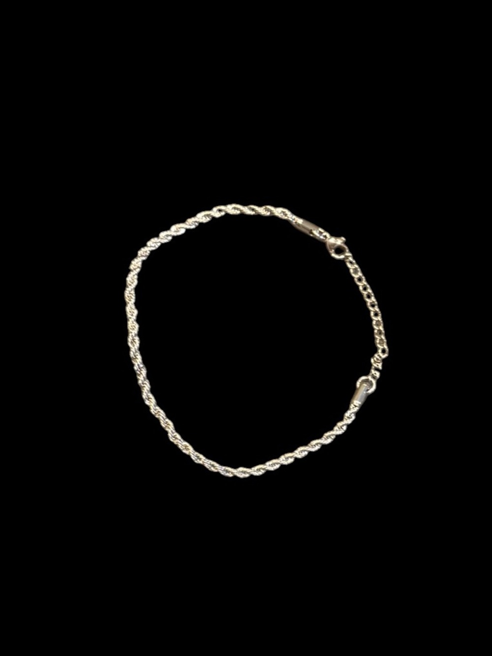 Delicate Gold Rope Chain Bracelet/Anklet - Elegant Women's Jewelry